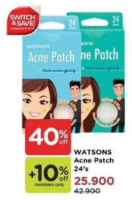 Promo Harga WATSONS Acne Patch 24 pcs - Watsons