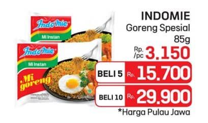 Promo Harga Indomie Mi Goreng Spesial 85 gr - LotteMart