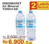 Promo Harga INDOMARET Air Mineral 1500 ml - Indomaret