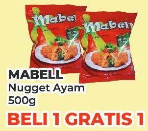 Promo Harga Mabell Nugget Ayam 500 gr - Yogya