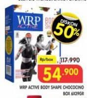 Promo Harga WRP Active Body Shape Chococino per 6 pcs 39 gr - Superindo