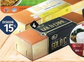 Promo Harga RIOUS GOLD Cake 400 gr - LotteMart