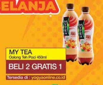 Promo Harga My Tea Minuman Teh Oolong Plus 450 ml - Yogya