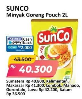Promo Harga Sunco Minyak Goreng 2000 ml - Alfamart