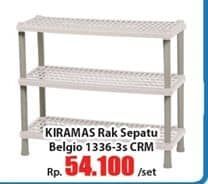 Promo Harga Kiramas Rak Sepatu Belgio  - Hari Hari