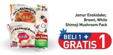 Promo Harga Jamur Enokidake/Shimeji  - Hypermart