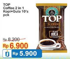 Promo Harga Top Coffee Kopi 10 pcs - Indomaret