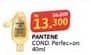 Pantene Perfect ON Conditioner Tanpa Bilas 40 ml Diskon 17%, Harga Promo Rp13.300, Harga Normal Rp16.200