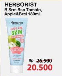 Promo Harga Herborist Juice For Skin Body Serum Raspberry Tomato, Apple Broccoli 180 ml - Alfamart