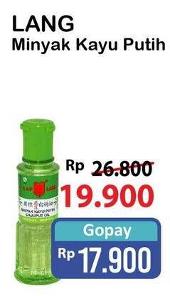 Promo Harga CAP LANG Minyak Kayu Putih 60 ml - Alfamart