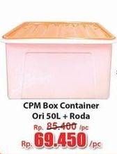 Promo Harga CPM Container Box + Roda Ori 50000 ml - Hari Hari