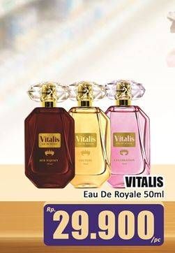 Promo Harga Vitalis Eau De Toilette Royale Celebration, Couture, Her Majesty 50 ml - Hari Hari