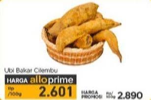 Promo Harga Ubi Cilembu Bakar per 100 gr - Carrefour