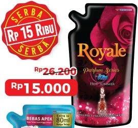 Promo Harga SO KLIN Royale Parfum Collection Black Velvet, Hot Summer, Pink Satin, Purple Dawn, Winter Breeze 800 ml - Alfamart