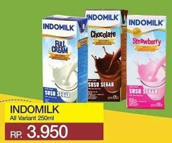 Promo Harga INDOMILK Susu UHT All Variants 250 ml - Yogya