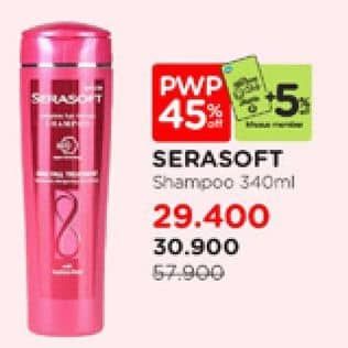 Promo Harga Serasoft Shampoo 340 ml - Watsons