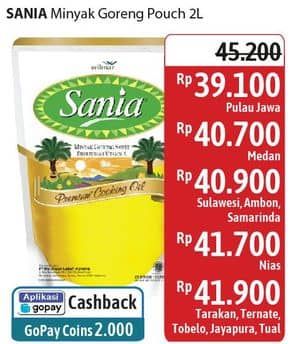 Promo Harga Sania Minyak Goreng 2000 ml - Alfamidi