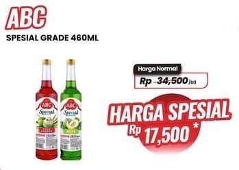 Promo Harga ABC Syrup Special Grade 485 ml - Carrefour