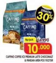 Promo Harga Caffino Premium Latte Chocomalt, Pandan Aren per 9 sachet 27 gr - Superindo
