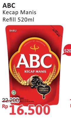 Promo Harga ABC Kecap Manis 520 ml - Alfamidi