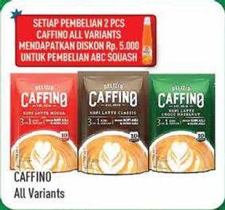 Promo Harga CAFFINO Kopi Latte 3in1 All Variants per 2 pcs - Hypermart