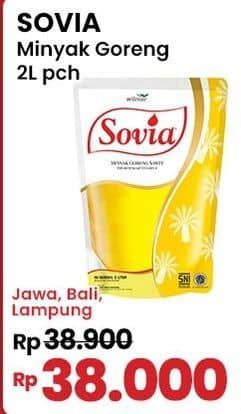 Promo Harga Sovia Minyak Goreng 2000 ml - Indomaret