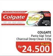 Promo Harga COLGATE Toothpaste Charcoal Deep Clean 110 gr - Alfamidi