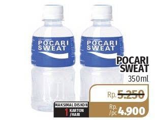 Promo Harga POCARI SWEAT Minuman Isotonik Original 350 ml - Lotte Grosir