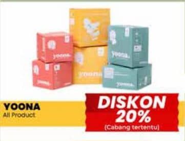 Promo Harga Yoona Pembalut Organik Night 29 Cm, Day 24.5 Cm 8 pcs - Yogya
