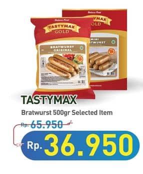 Promo Harga Tastymax Bratwurst 500 gr - Hypermart