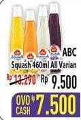 Promo Harga ABC Syrup Squash Delight All Variants 460 ml - Hypermart