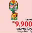 Promo Harga Chupa Chups Lollipop Candy Jungle Zoo 12 gr - Alfamidi