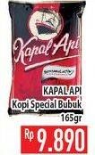 Promo Harga Kapal Api Kopi Bubuk Special 165 gr - Hypermart