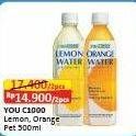 Promo Harga You C1000 Isotonic Drink Lemon Water, Orange Water 500 ml - Alfamart