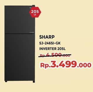 Promo Harga Sharp SJ-246SI-GK  - Yogya