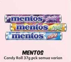 Promo Harga MENTOS Candy All Variants per 2 pouch 37 gr - Indomaret