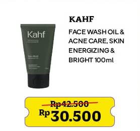 Promo Harga Kahf Face Wash Oil And Acne Care, Skin Energizing And Brightening 100 ml - Indomaret