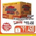 Promo Harga SEDAAP Mie Goreng Original per 40 pcs 90 gr - Hypermart