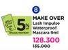 Promo Harga Make Over Lash Impulse Waterproof Mascara 9 ml - Watsons