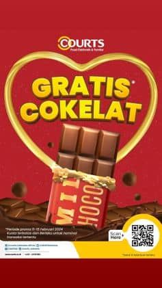 Promo Harga Gratis Cokelat  - COURTS