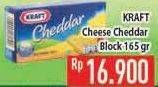 Promo Harga KRAFT Cheese Cheddar 165 gr - Hypermart