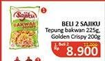 Promo Harga SAJIKU Tepung Bakwan/Tepung Bumbu Golden Crispy  - Alfamidi