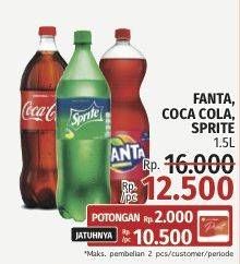 Promo Harga Fanta/Coca Cola/Sprite  - LotteMart