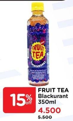 Promo Harga Sosro Fruit Tea Blackcurrant 350 ml - Watsons