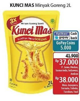 Promo Harga Kunci Mas Minyak Goreng 2000 ml - Alfamidi