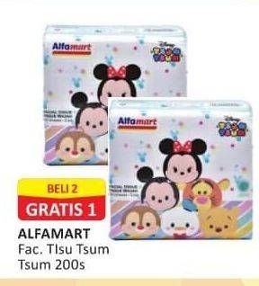 Promo Harga ALFAMART Facial Tissue Tsum Tsum 200 pcs - Alfamart