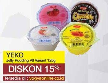 Promo Harga YEKO Pudding All Variants 125 gr - Yogya
