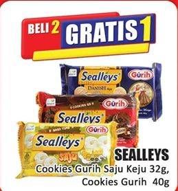 Promo Harga Sealleys Cookies Gurih Saju 32 gr - Hari Hari