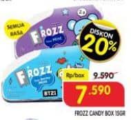 Promo Harga Frozz Candy All Variants 15 gr - Superindo