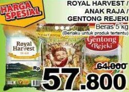 Promo Harga Royal Harvest/ Anak Raja/ Gentong Rejeki Beras  - Giant